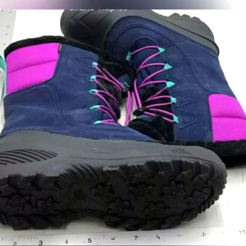 The-north-face Women's Pink and Blue Boots